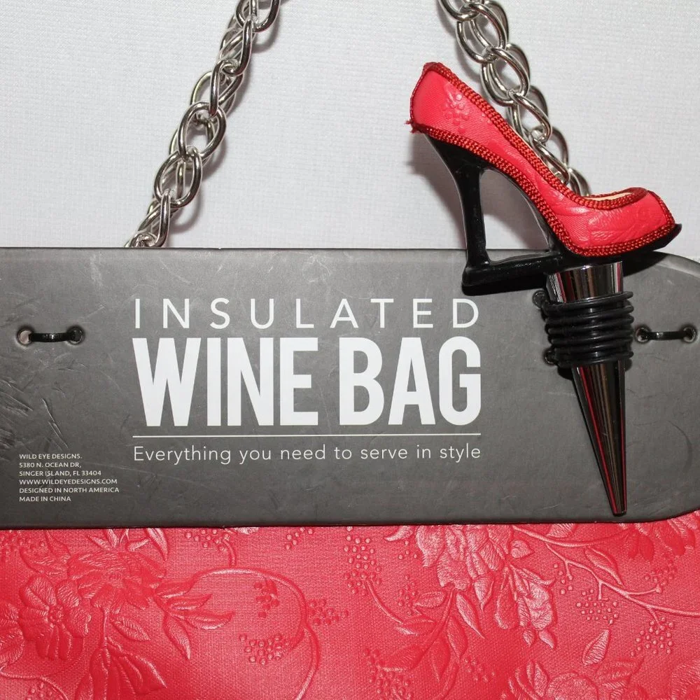 Insulated Wine Bag by Wild Eye Designs